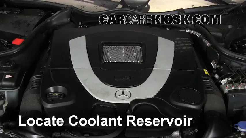 2007 Mercedes-Benz CLK550 5.5L V8 Convertible (2 Door) Coolant (Antifreeze)